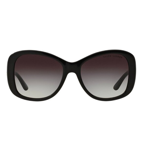 Ralph by Ralph Lauren Women Rectangular Sunglasses Black Gradient Oversized - Picture 2 of 10